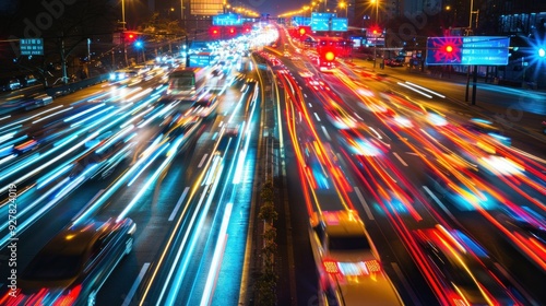 Cityscape Night Lights