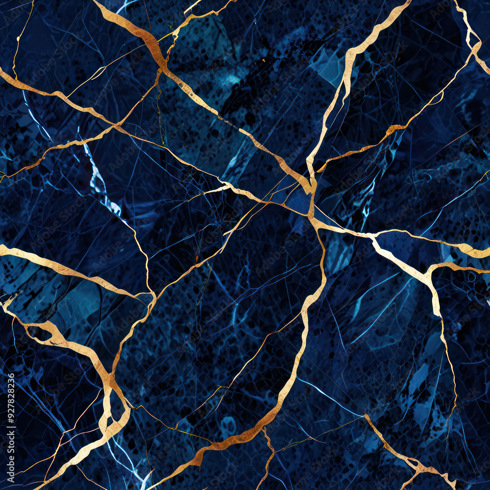 A texture of blue marble with varying shades of blue and subtle white or gold veins. A texture of blue marble with varying shades of blue and subtle white or gold veins.