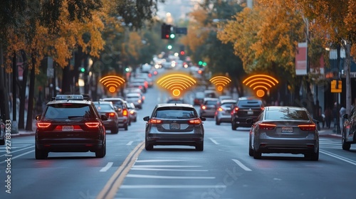 Connected Cars in Urban Street