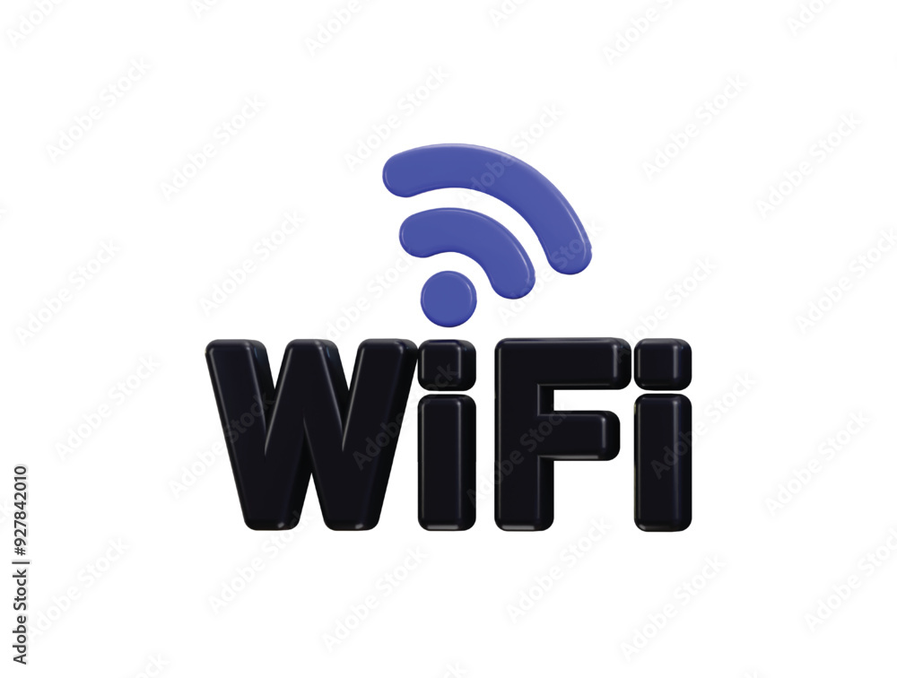 wireless connection icon 3d render wireless connection icon 3d render