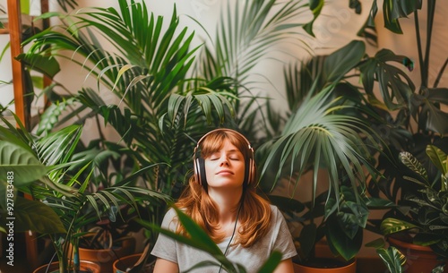 Music and plants improve mental well being