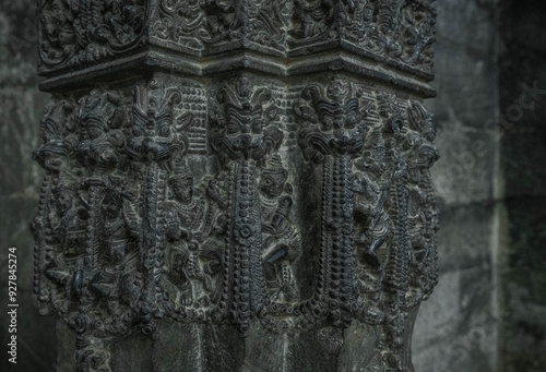 Kashivisweshvara Temple or Kashi Vishwanatha Temple in Lakkundi, Karnataka, India. photo