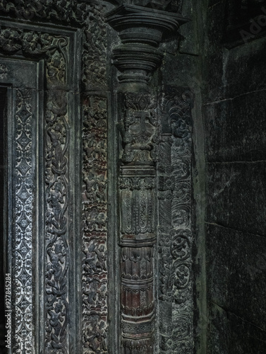 Kashivisweshvara Temple or Kashi Vishwanatha Temple in Lakkundi, Karnataka, India. photo