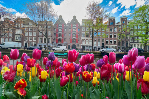 Houses of Amstardam, Netherlands photo