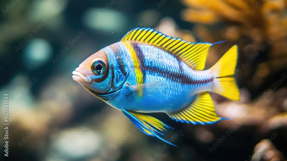 fish in aquarium fish in aquarium