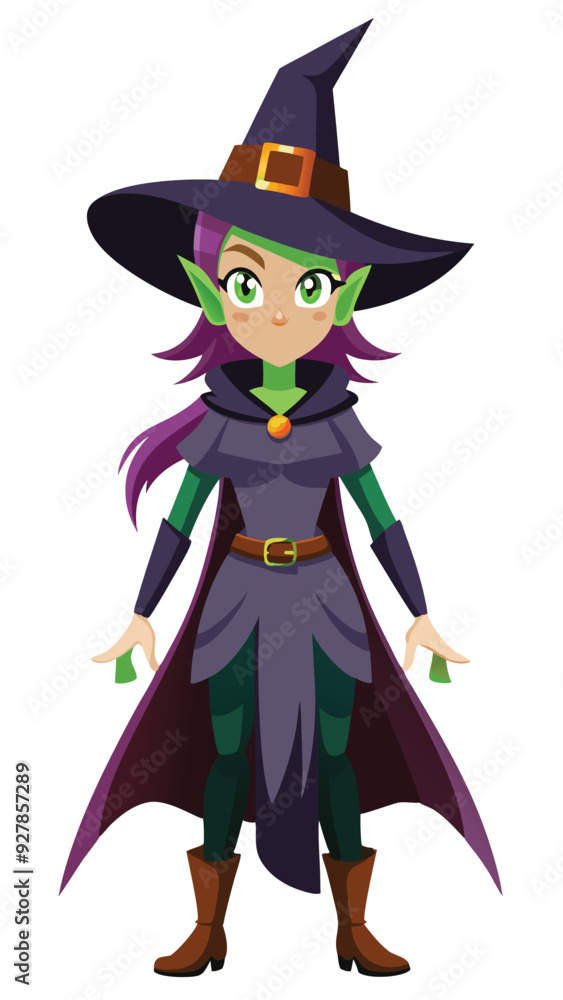 halloween witch with a broom halloween witch with a broom