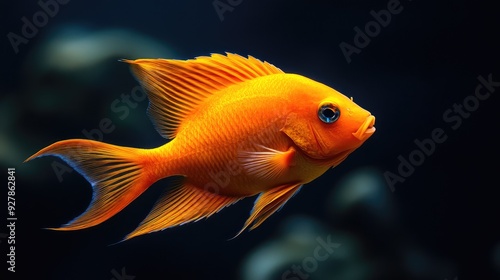 goldfish in aquarium