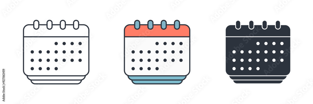Briefcase icon symbol vector illustration isolated on white background Briefcase icon symbol vector illustration isolated on white background