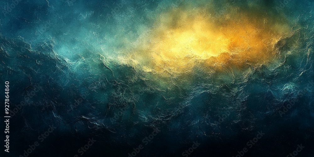 Subtle Grainy Gradient: Light Green to Dark Blue with a Soft Yellow Glow Subtle Grainy Gradient: Light Green to Dark Blue with a Soft Yellow Glow