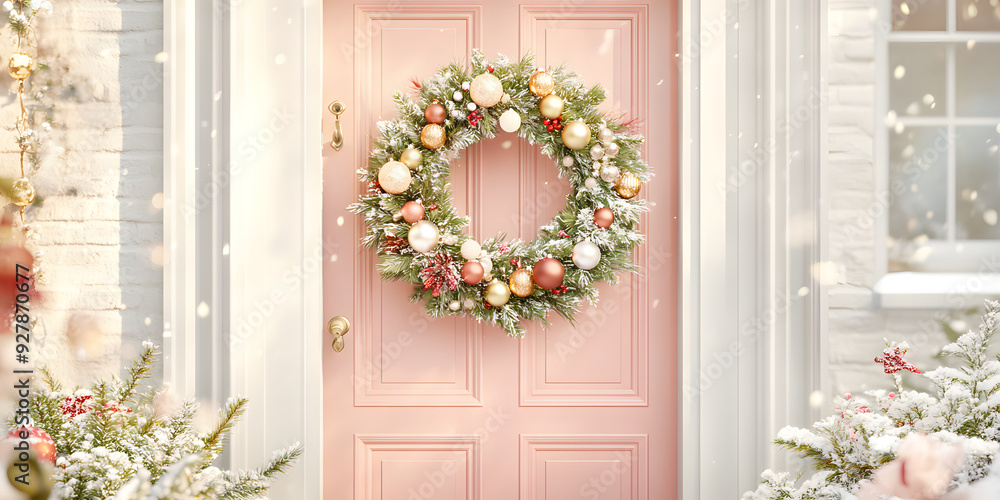 Charming Christmas Wreath Sign for Festive Front Door Charming Christmas Wreath Sign for Festive Front Door
