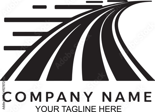 Road Motorway Logo Design