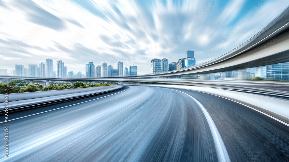 Speeding Through the City Speeding Through the City