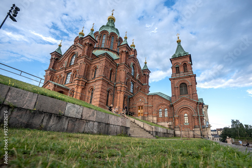 Uspenski Orthodox Cathedral in Helsinki photo