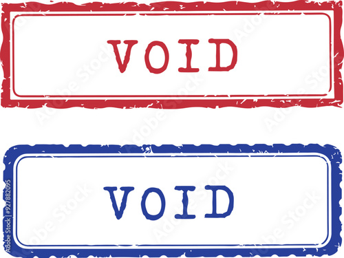 Void Rubber Stamp Vector Bundle