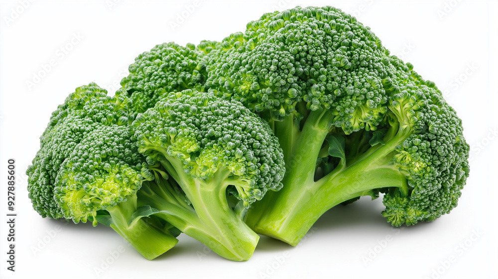 broccoli isolated on white background broccoli isolated on white background