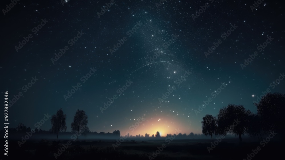 starry night sky starry night sky