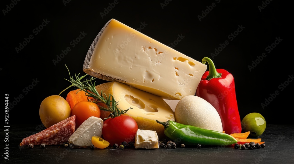 Table Top Food Cheese Table Top Food Cheese