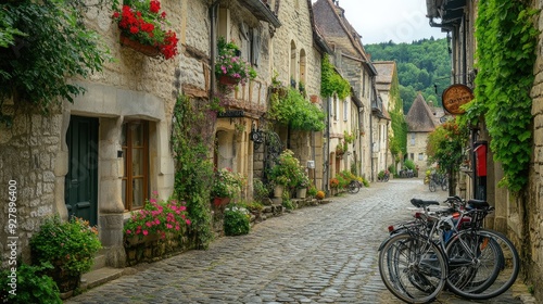 Fototapeta Naklejka Na Ścianę i Meble -  bicycle in the street