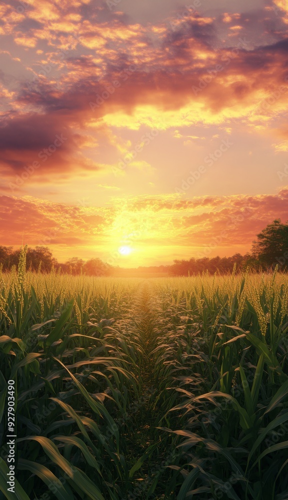 Golden Hour Delight: anime-style Enchanted Sunset Over Lush Green Fields for Agricultural Fairs and Farm-to-Table Events,Anime-Style,illustration,Picture BooksFor Poster,Novel,UI,WEB,Game,Design,Abstr Golden Hour Delight: anime-style Enchanted Sunset Over Lush Green Fields for Agricultural Fairs and Farm-to-Table Events,Anime-Style,illustration,Picture BooksFor Poster,Novel,UI,WEB,Game,Design,Abstr