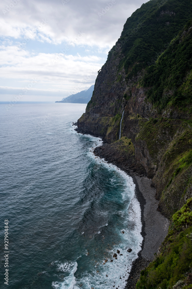 Spectacular coastline near Seixal on the north coast of Madeira Spectacular coastline near Seixal on the north coast of Madeira