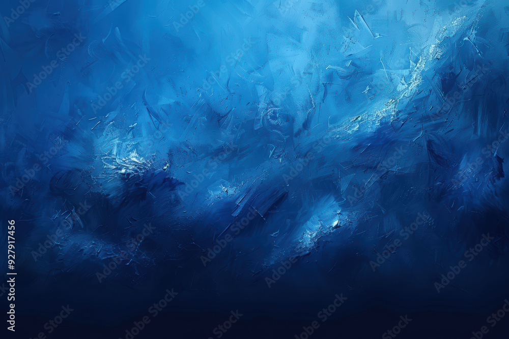 Obraz premium Modern blue gradient