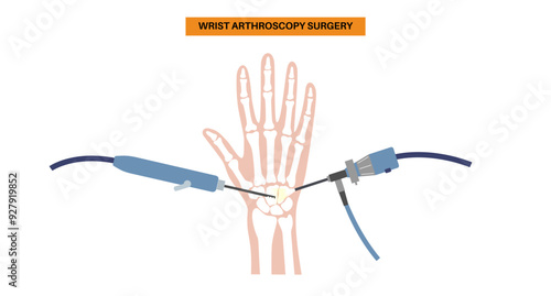 Wrist arthroscopy surgery