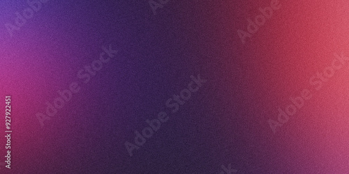 Grainy gradient background in red and purple color. dark color. noise texture. abstract purple-red gradient. background design.