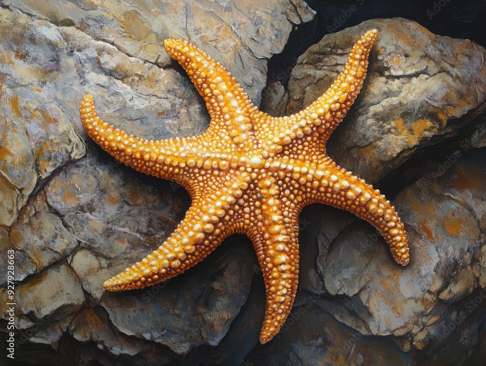 starfish on the sand starfish on the sand