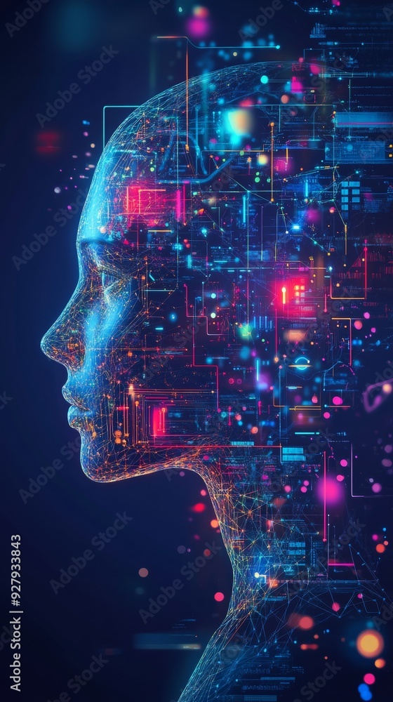 Neon Consciousness: A Vision of Digital Realms Neon Consciousness: A Vision of Digital Realms