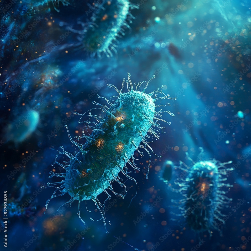 medical illustration of monkeypox virus structure medical illustration of monkeypox virus structure