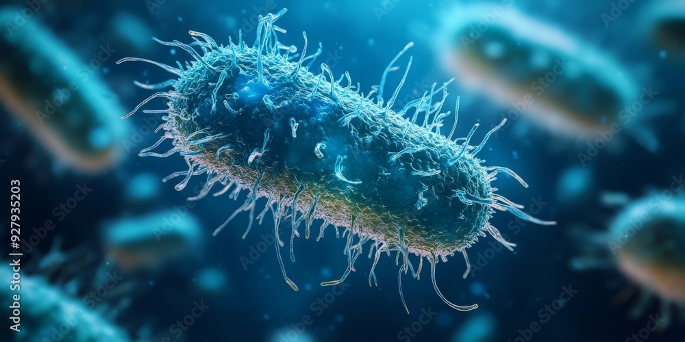 medical illustration of monkeypox virus structure medical illustration of monkeypox virus structure