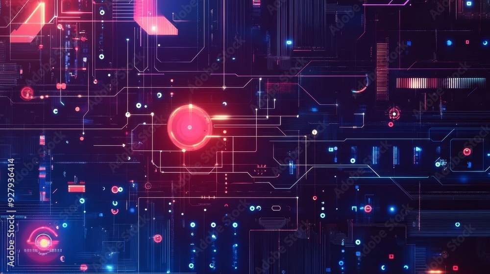 Neon Consciousness: A Vision of Digital Realms Neon Consciousness: A Vision of Digital Realms