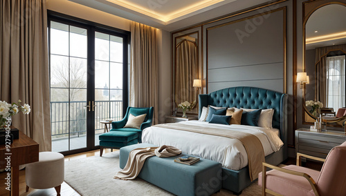 Luxurious Master Suite: A Haven of Elegance and Comfort