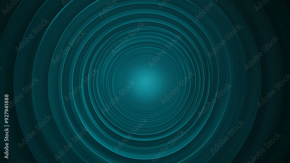 Subtle Depth: Dark Teal Radial Gradient Subtle Depth: Dark Teal Radial Gradient