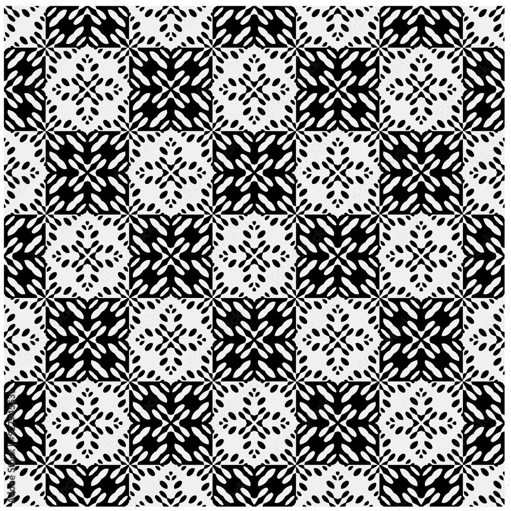 White background with black pattern. Seamless texture for fashion, textile design, on wall paper, wrapping paper, fabrics and home decor. Simple repeat pattern.
White background with black pattern. Seamless texture for fashion, textile design, on wall paper, wrapping paper, fabrics and home decor. Simple repeat pattern.