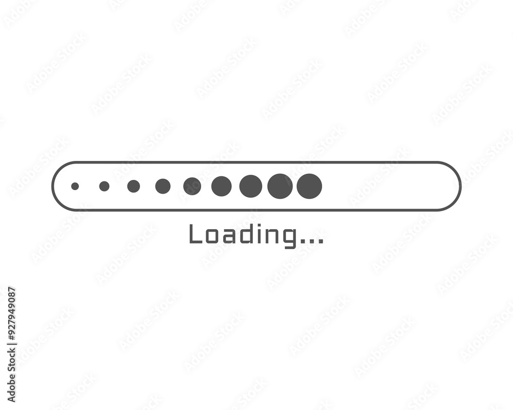 Collection Loading bar status icon. Vector illustration. Set of vector loaded icons. Download progress. Donload or Upload. Collection Loading bar status icon. Vector illustration. Set of vector loaded icons. Download progress. Donload or Upload.