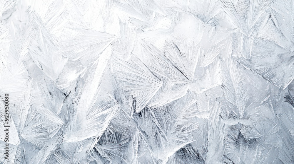 Abstract Ice Crystal Texture. Abstract Ice Crystal Texture.