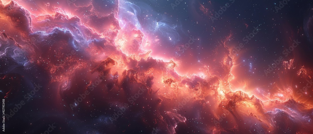 Fototapeta premium Abstract Background of Milkyway. Galaxy Space Picture