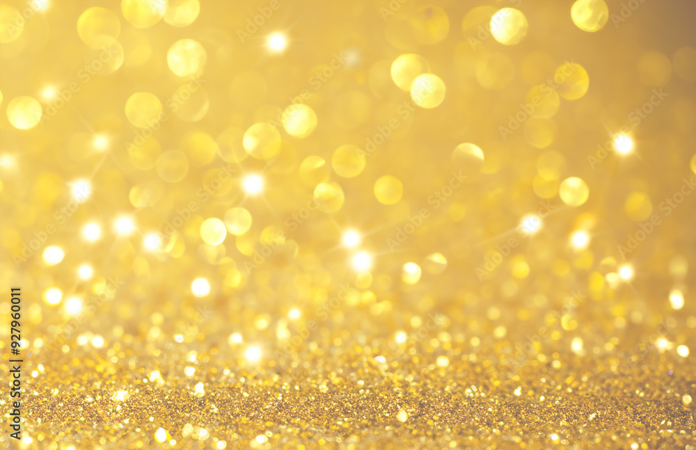 Radiant Golden Glitter Background with a Shimmering Glamorous Shine from Tiny Sparkles Radiant Golden Glitter Background with a Shimmering Glamorous Shine from Tiny Sparkles