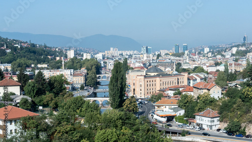 Sarajevo city view