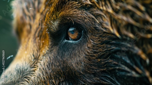 Wallpaper Mural Image of mammal in natural wildlife habitat. Close-up image of a mammal. Torontodigital.ca