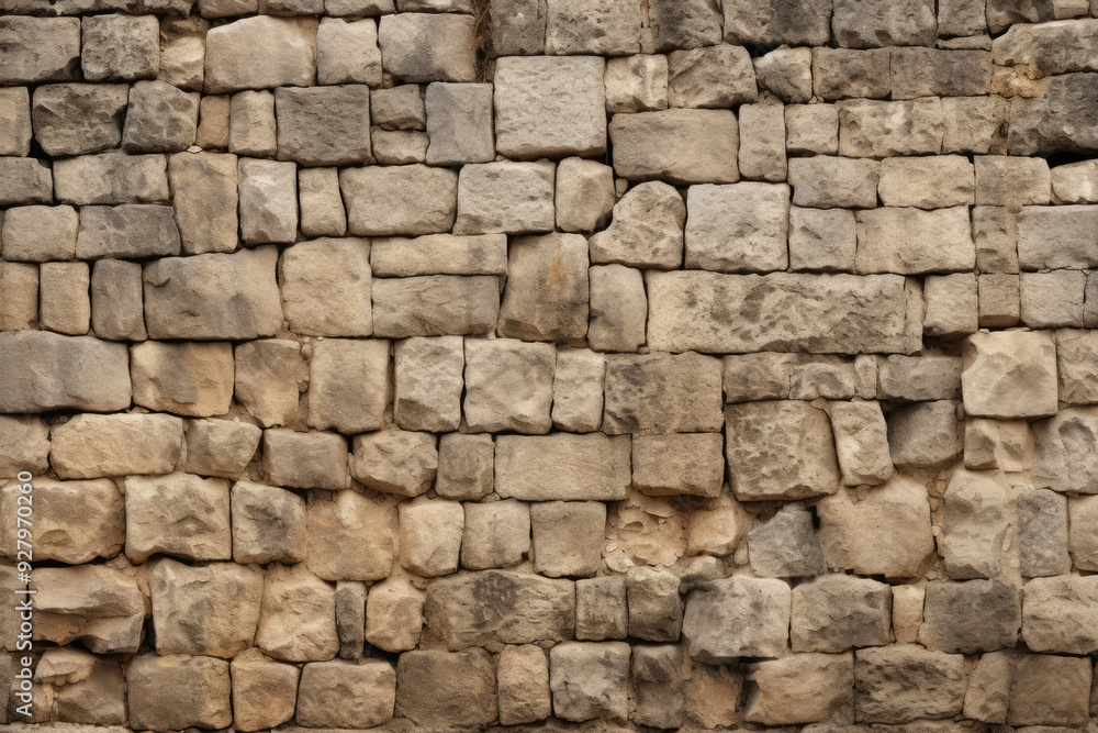 Processed collage of old ancient sand block wall texture in daylight. Background for banner Processed collage of old ancient sand block wall texture in daylight. Background for banner