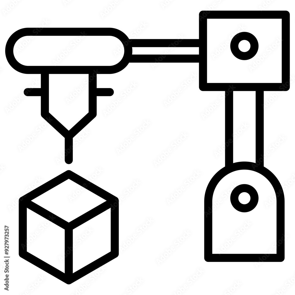 Engineering outline icon Engineering outline icon