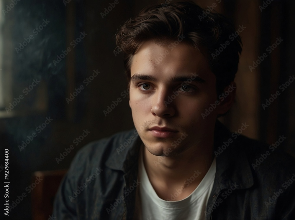 In the Shadows A Moment of Solitude A Hazy Contemplation handsome boy In the Shadows A Moment of Solitude A Hazy Contemplation handsome boy