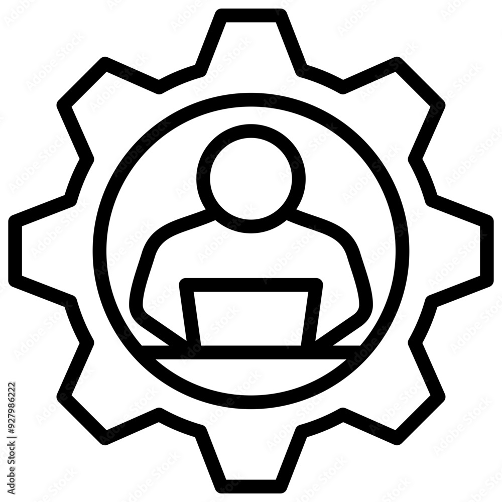 hiring outline icon hiring outline icon
