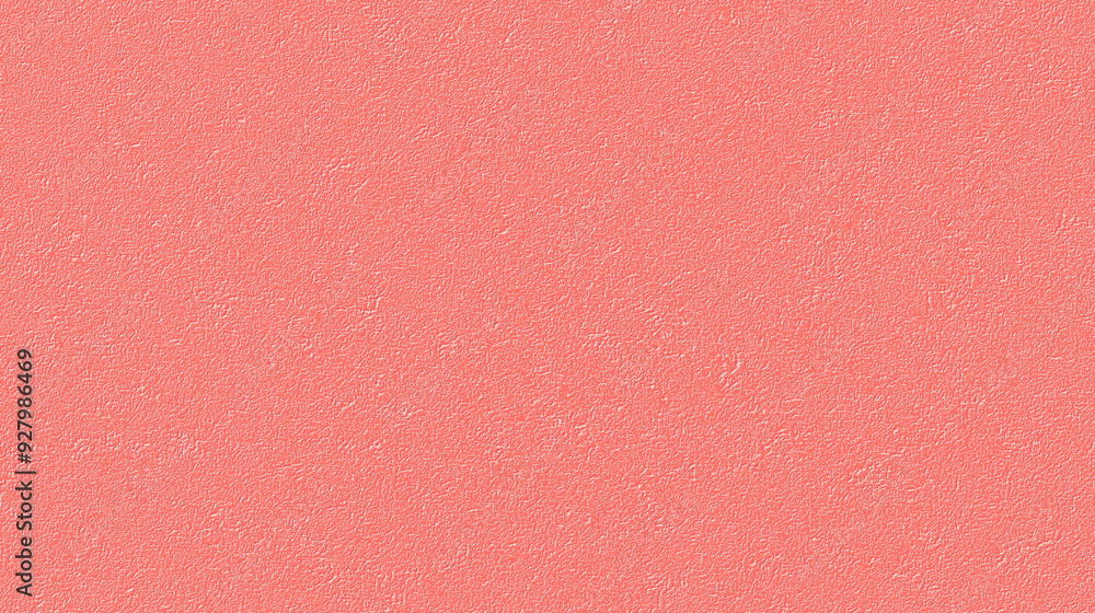 Fototapeta premium a seamless texture of slightly textured colored paper in coral pink color