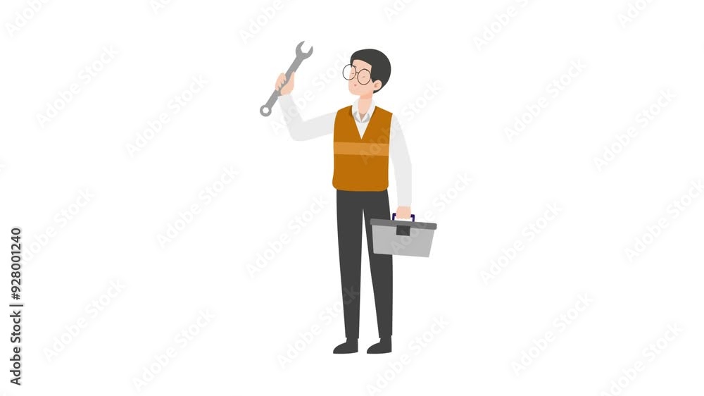 man holding a wrench man holding a wrench
