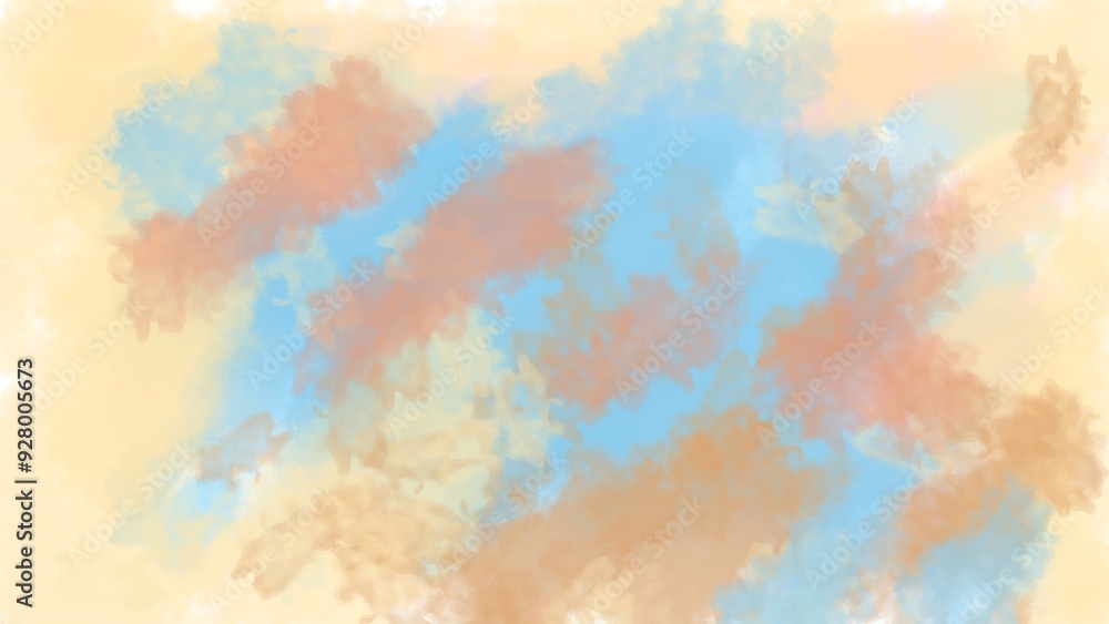 Abstract Background Water Color Effect Abstract Background Water Color Effect