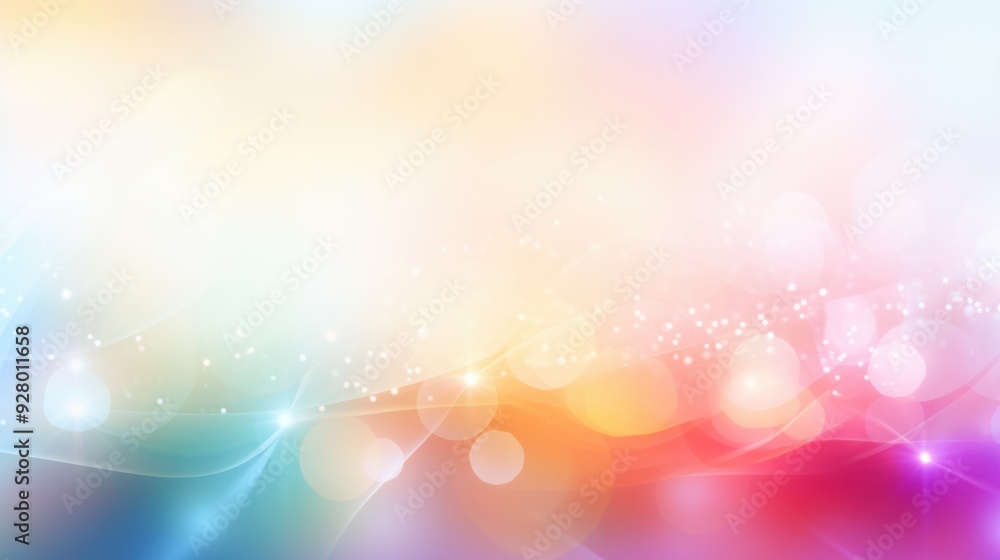 Colorful Abstract Background with Light Effects Colorful Abstract Background with Light Effects