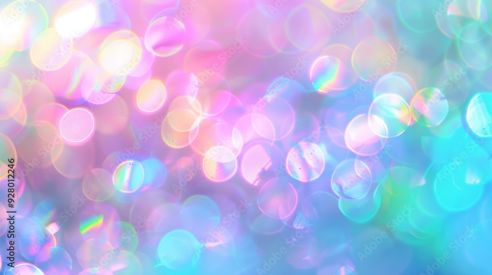Colorful Abstract Bokeh Lights Colorful Abstract Bokeh Lights